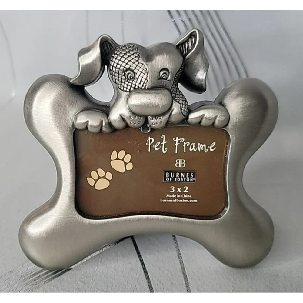 Burnes Of Boston Pet Picture Frame Keepsake for Dog or Cat‎ Pet Lover